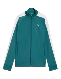 Puma T7 Track Jacket in Green