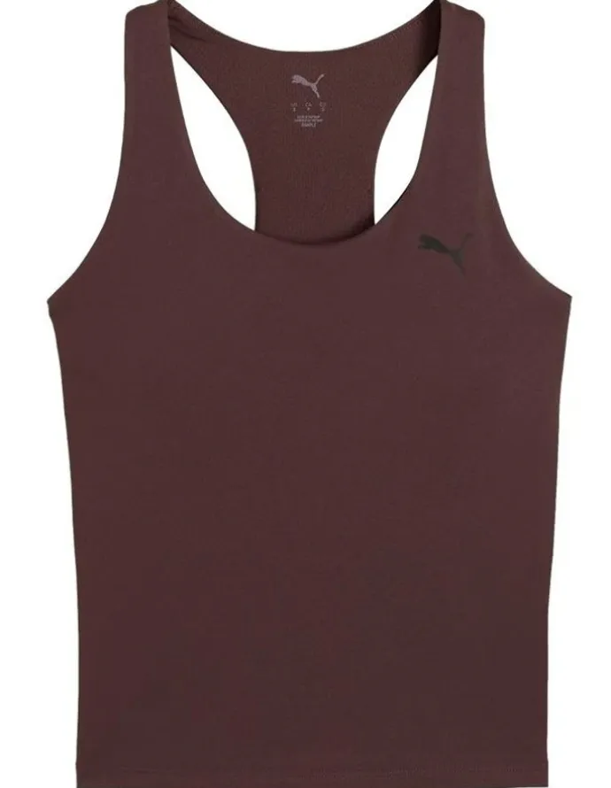 Puma Tad Essential 2 In 1 Tank in Brown