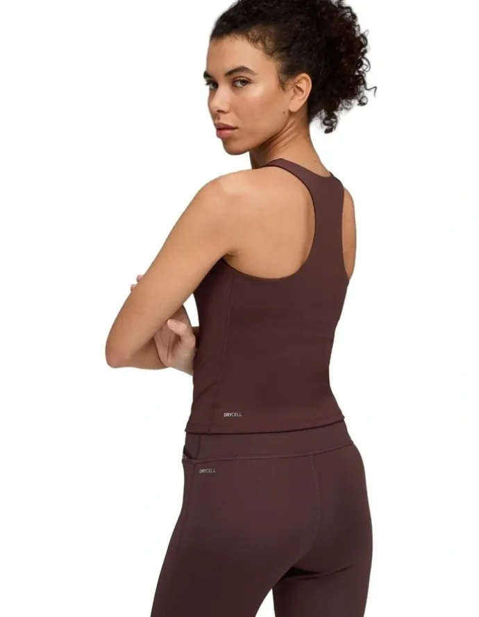 Puma Tad Essential 2 In 1 Tank in Brown