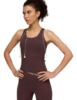 Puma Tad Essential 2 In 1 Tank in Brown