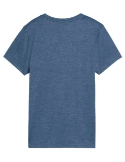 Puma Tad Essential Heather Tee in Blue