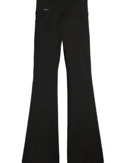 Puma Tad Essentiall High Waist Bootcut Pant in Black