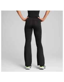 Puma Tad Essentiall High Waist Bootcut Pant in Black