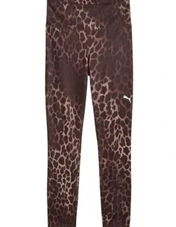 Puma Tad Essentials Spotted High Waist 7/8 Tight in Brown