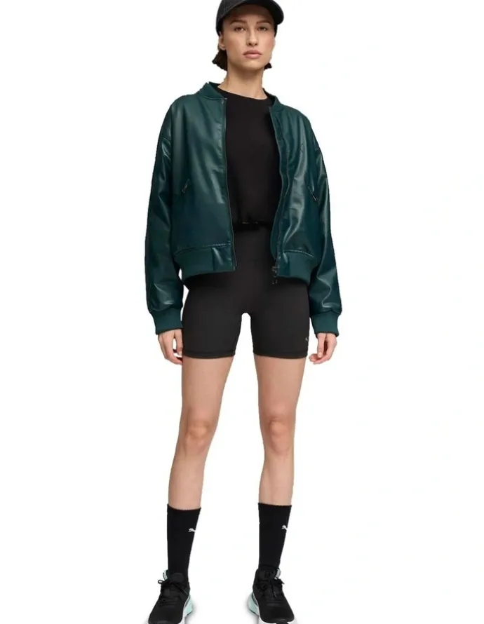 Puma W Cloudspun Tight Short in Black