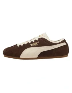 Puma Tackle Sneakers Unisex in Chocolate and White