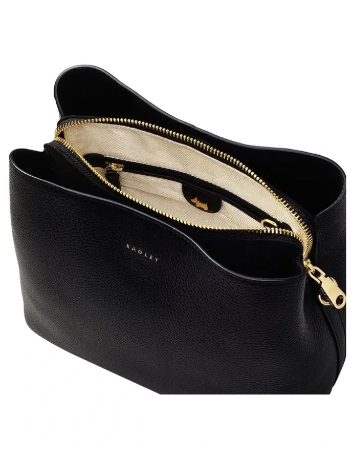 Radley Dukes Compartment Crossbody Bag in Black