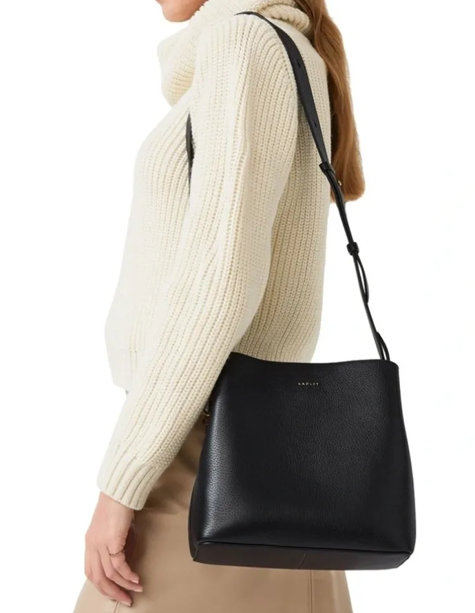 Radley Dukes Compartment Crossbody Bag in Black