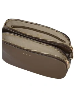 Radley Dukes Place Icon Medium Crossbody Bag in Coffee