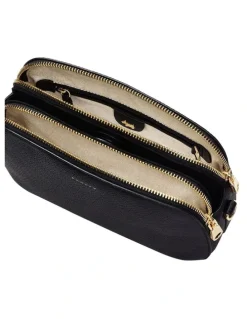 Radley Dukes Ziptop Crossbody Bag in Black