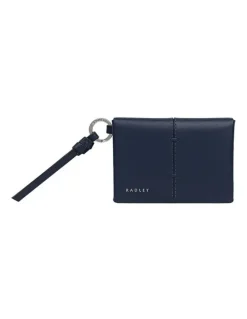 Radley The Connaught Small Credit Card Holder in Naval