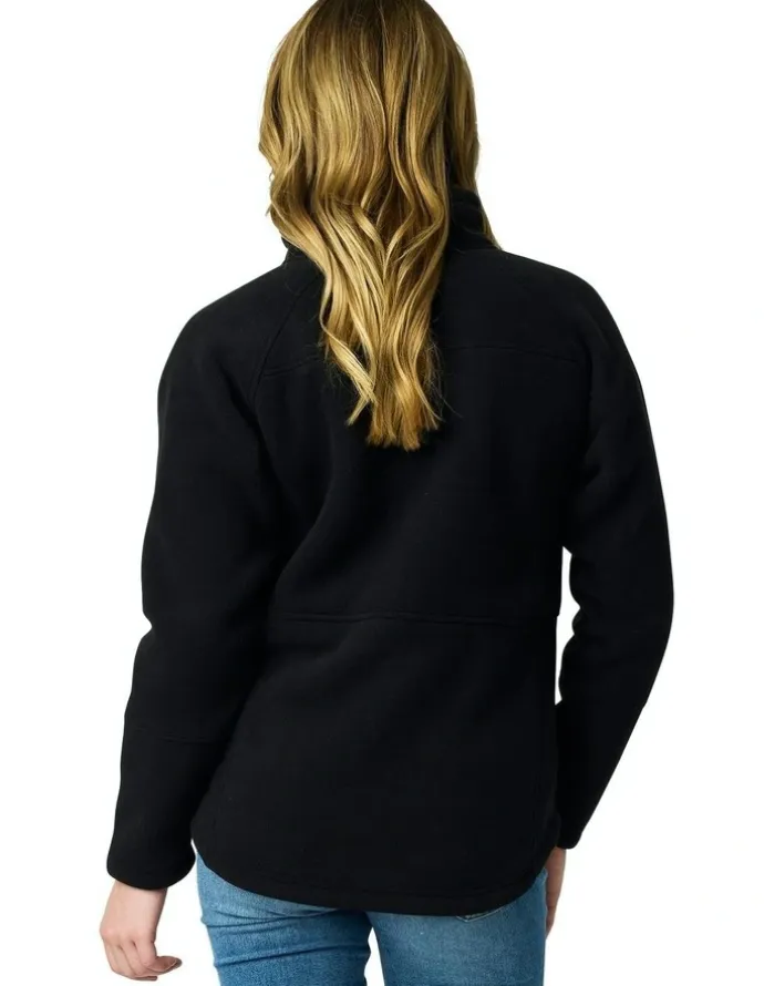 Rainbird Cuthbert Ultra Warm Fleece Jacket in Black