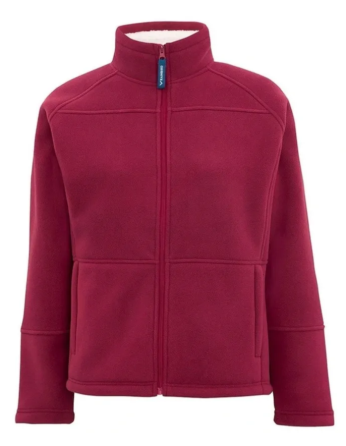 Rainbird Cuthbert Ultra Warm Fleece Jacket in Ruby