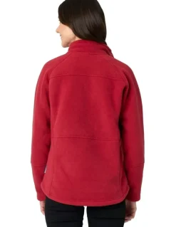 Rainbird Cuthbert Ultra Warm Fleece Jacket in Ruby