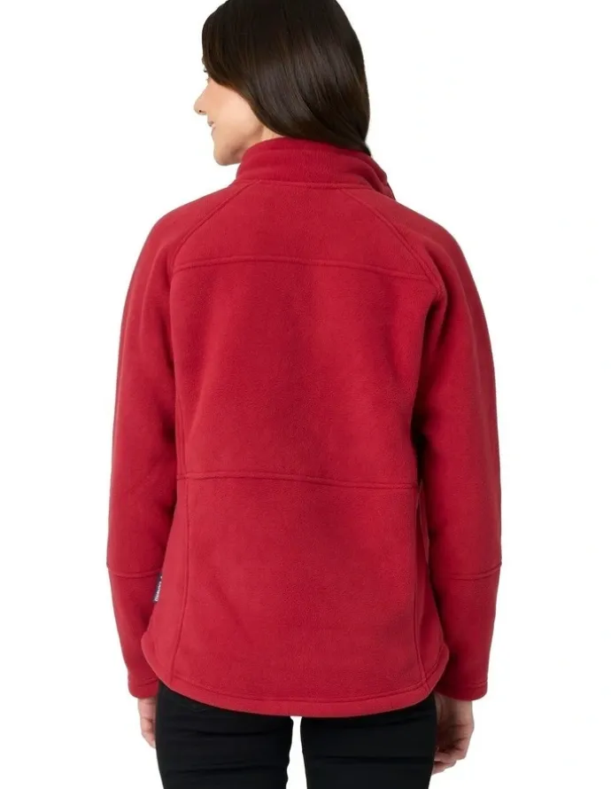 Rainbird Cuthbert Ultra Warm Fleece Jacket in Ruby