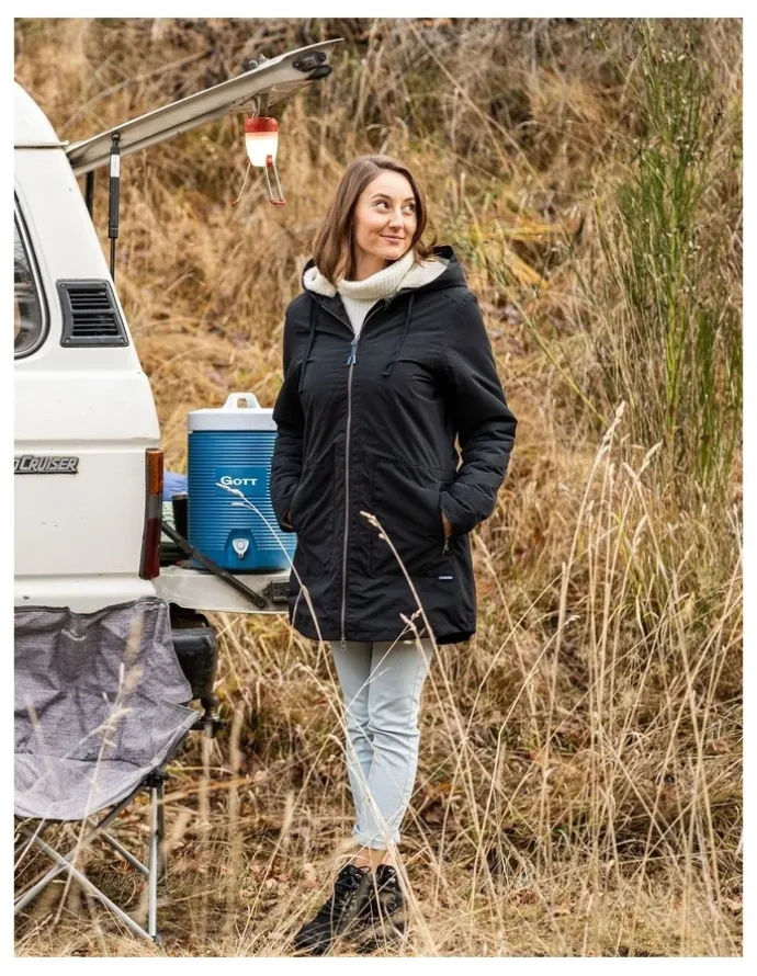 Rainbird Hestia Waterproof Coat in Black