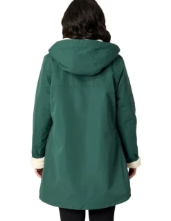 Rainbird Hestia Waterproof Coat in Dark Green