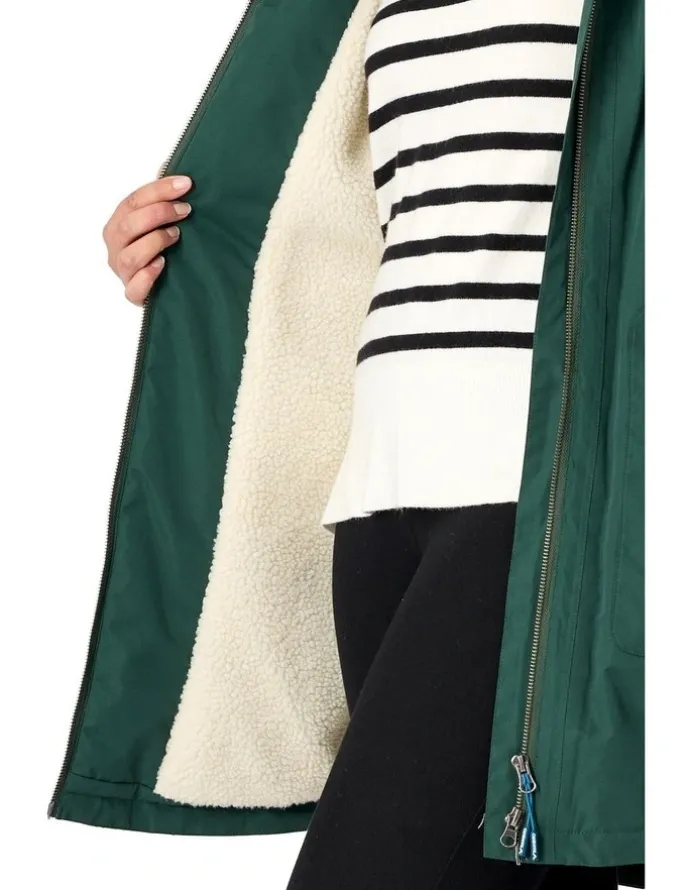 Rainbird Hestia Waterproof Coat in Dark Green