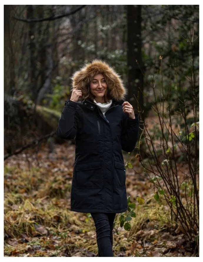 Rainbird Lyra Waterproof Parka in Black
