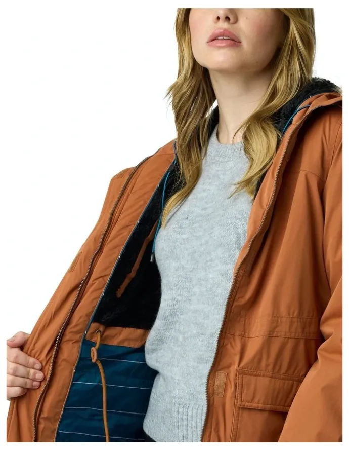 Rainbird Lyra Waterproof Parka in Copper