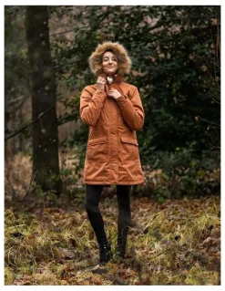 Rainbird Lyra Waterproof Parka in Copper