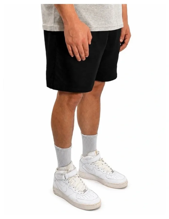 Rarefied Linen Shorts in Black