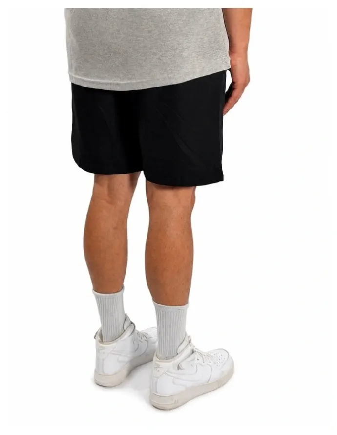 Rarefied Linen Shorts in Black