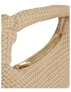 Ravella Bazz Bag in Natural Raffia
