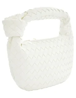 Ravella Bazz Bag in White Weave