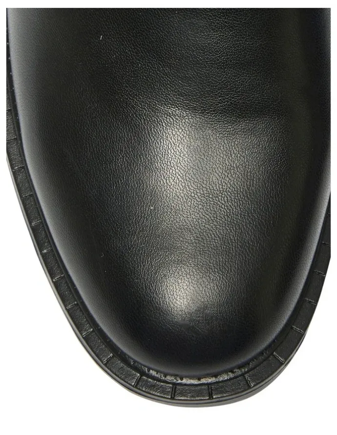Ravella Bedford Boots in Black Smooth