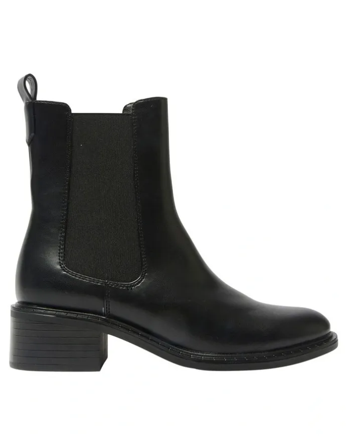 Ravella Bedford Boots in Black Smooth