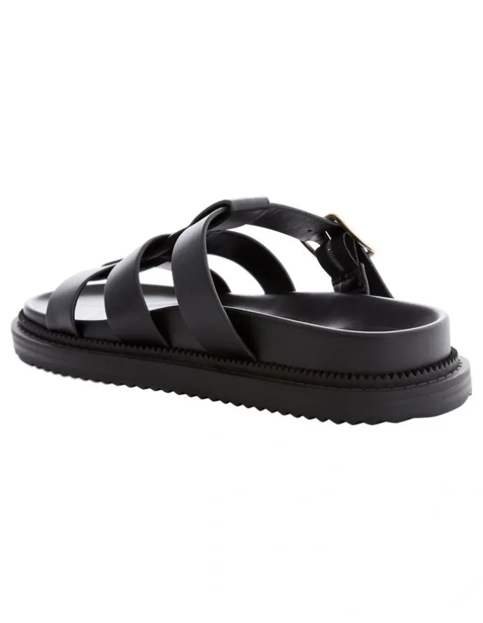 Ravella Bingo Sandals in Black