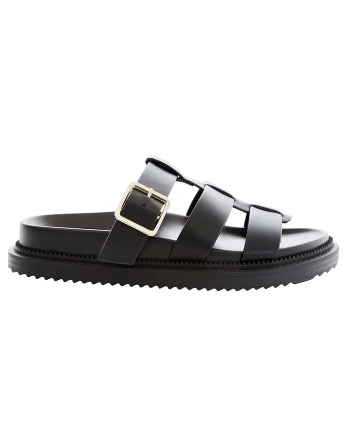Ravella Bingo Sandals in Black