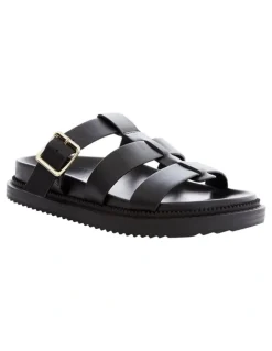 Ravella Bingo Sandals in Black