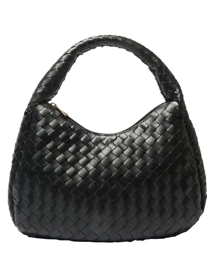 Ravella Bobbi Bag in Black Weave