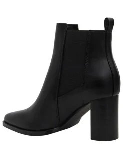 Ravella Bolt Ankle Boots in Black