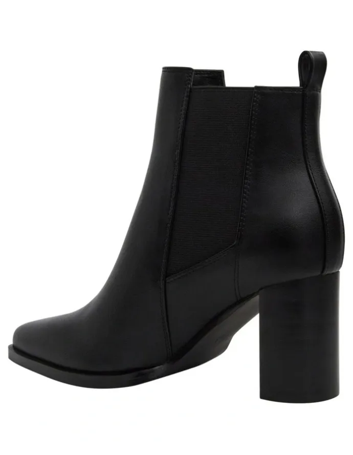 Ravella Bolt Ankle Boots in Black