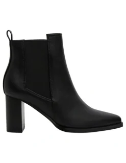 Ravella Bolt Ankle Boots in Black