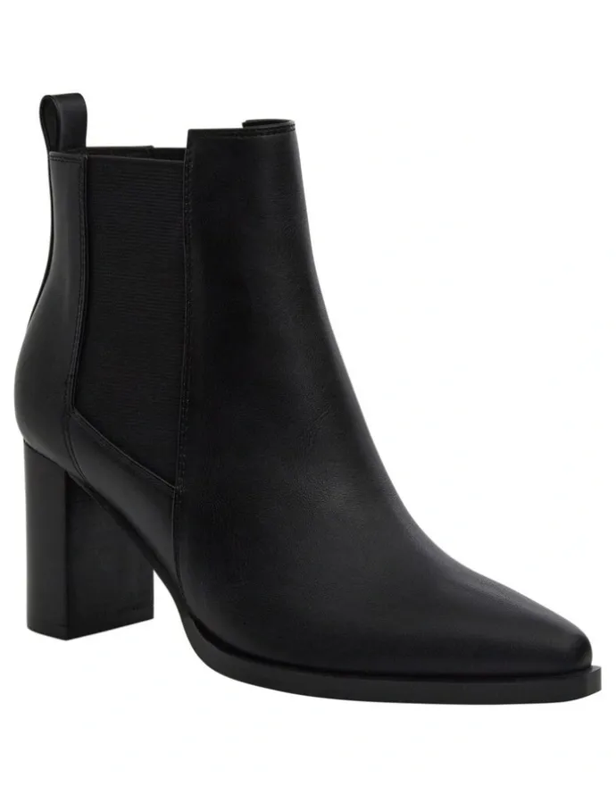 Ravella Bolt Ankle Boots in Black