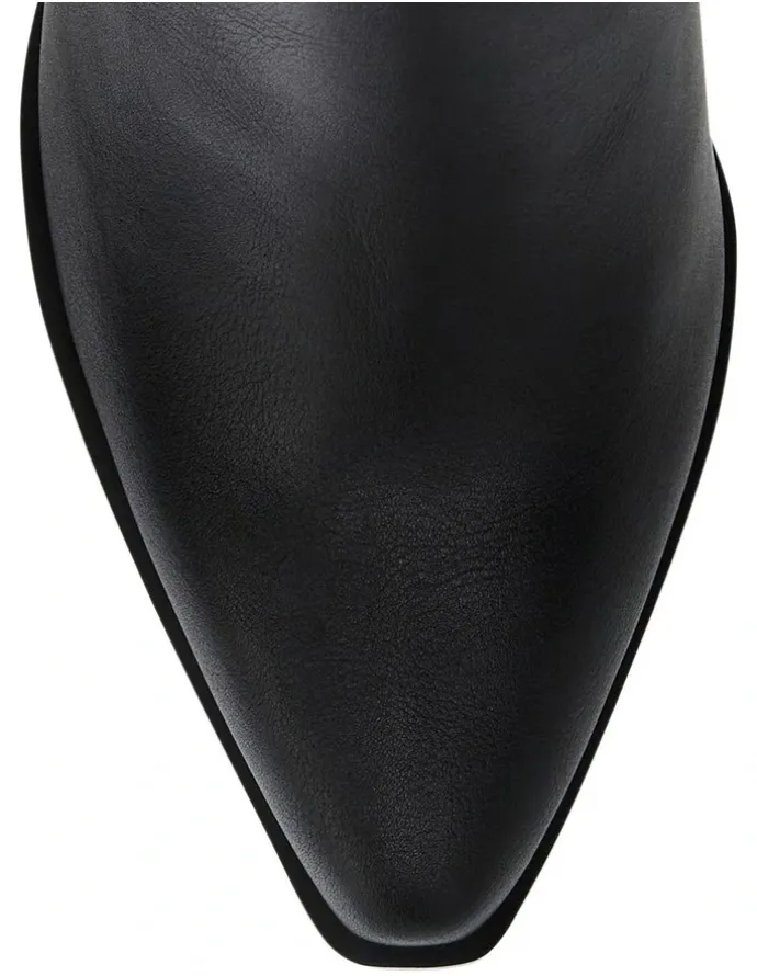 Ravella Bolt Ankle Boots in Black