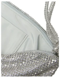 Ravella Bree Bag in Silver Mesh