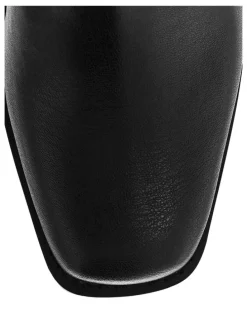 Ravella Camille Knee Boots in Black Smooth