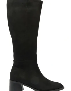 Ravella Carson Boots in Black Micro