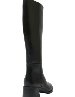 Ravella Carson Boots in Black Smooth