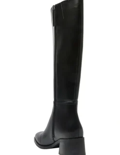 Ravella Carson Boots in Black Smooth