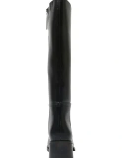 Ravella Carson Boots in Black Smooth