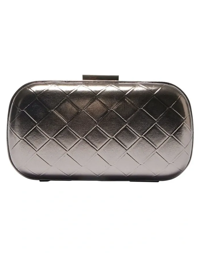 Ravella Chic Bag in Pewter Weave