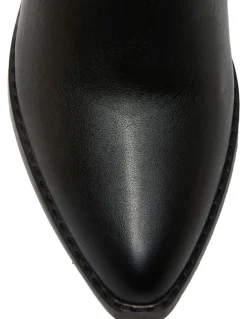 Ravella Cowboy Western Boots in Black