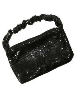 Ravella Disco Bag in Black Mesh
