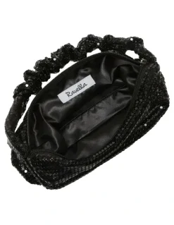 Ravella Disco Bag in Black Mesh